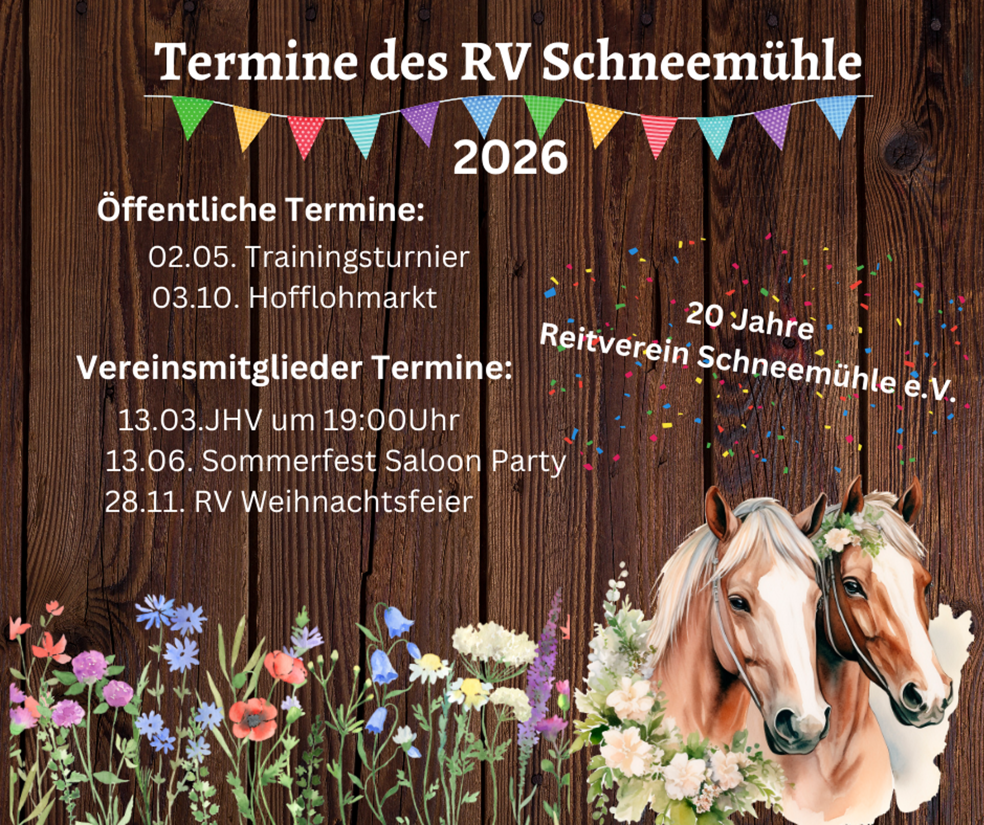 Termine Des Rv Schneemuehle